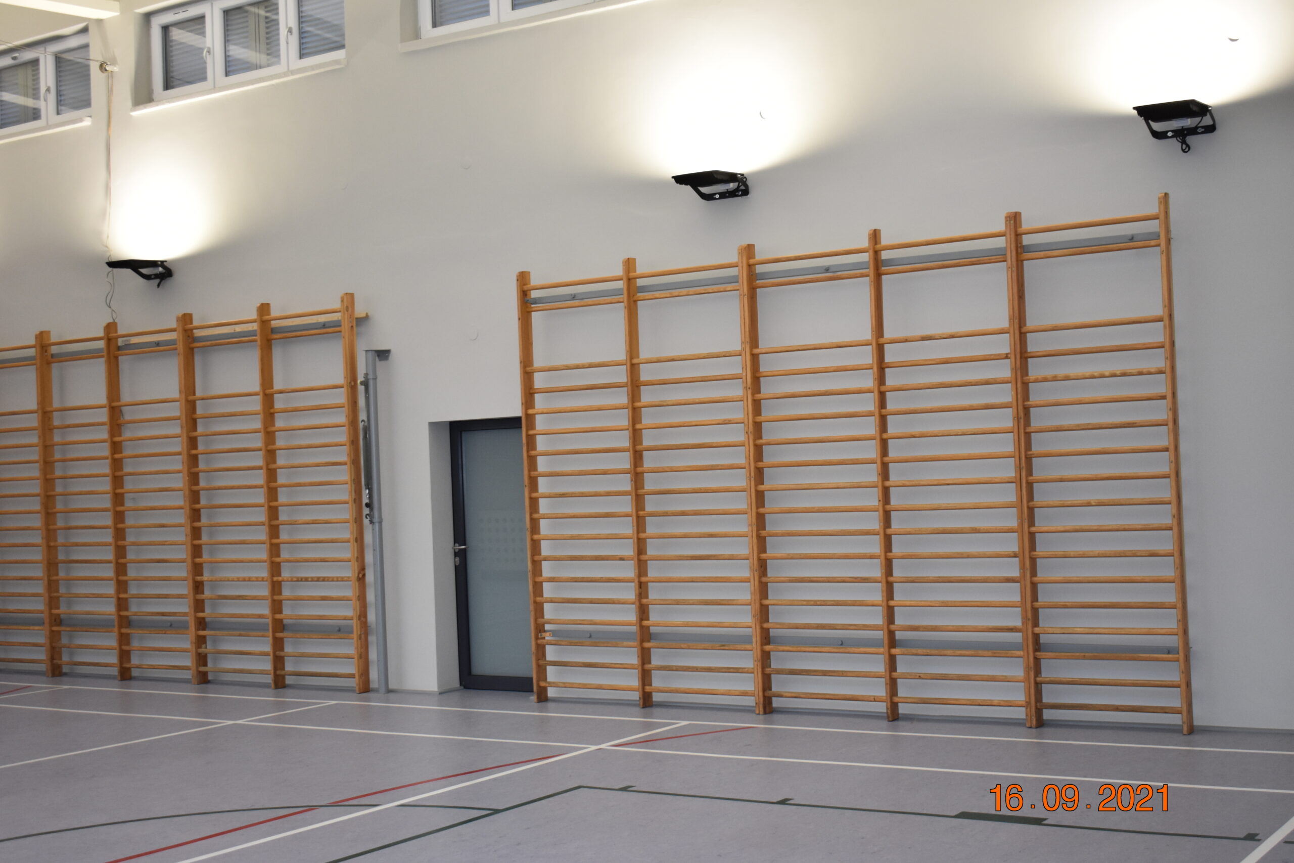 sala gimnastyczna po remoncie