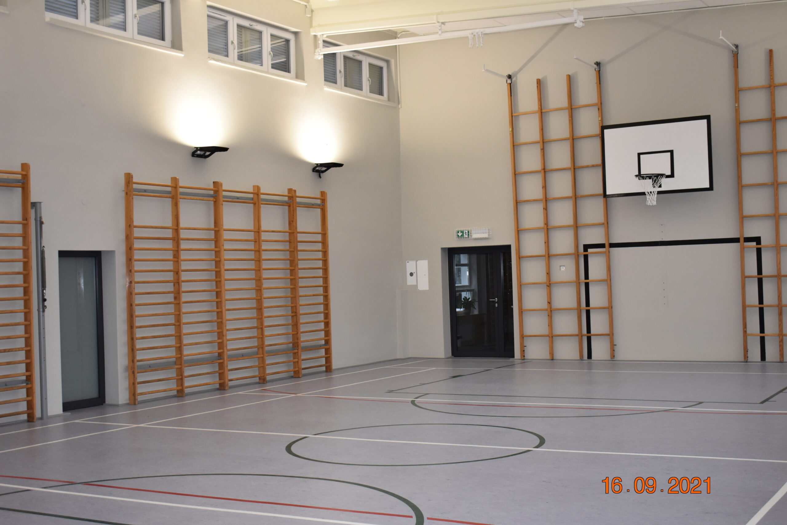 sala gimnastyczna po remoncie